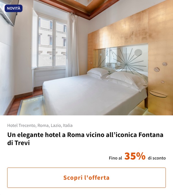 Un elegante hotel a Roma vicino all%27iconica Fontana di Trevi