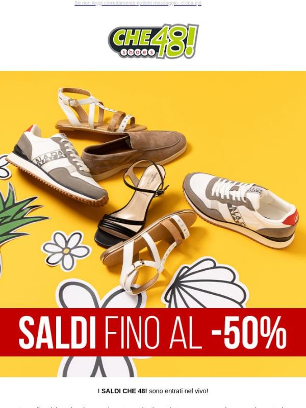 ✨ SALDI in corso! Il weekend perfetto per fare shopping fino al -50%