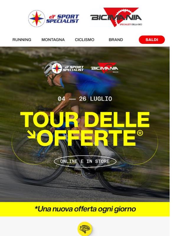 Tour delle offerte 🚴