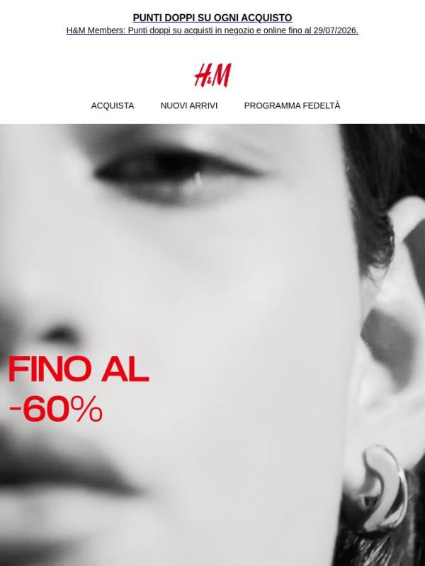 Saldi | Fino al -60%