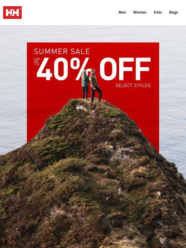 It’s on: Summer Sale