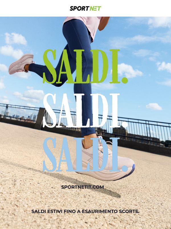 Fino al 60% di saldi da Sportnet