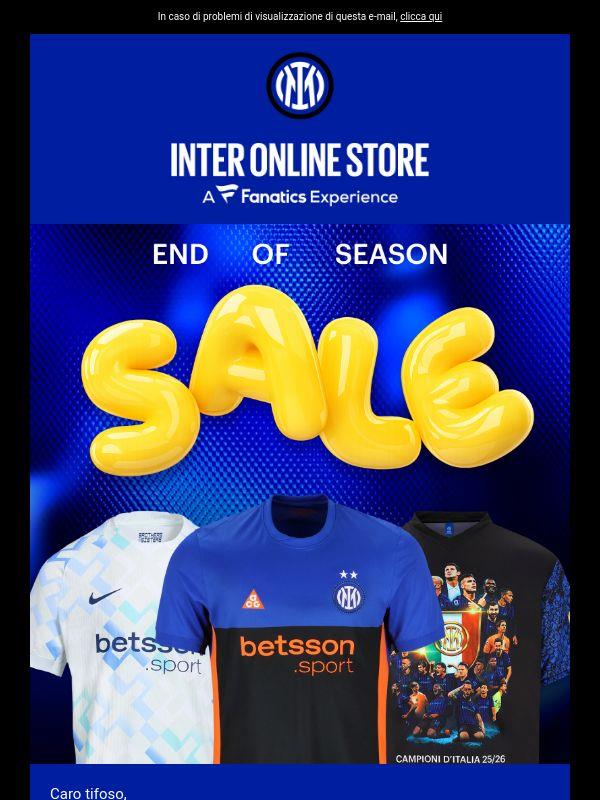 Al via gli End of Season Sale ⚫🔵
