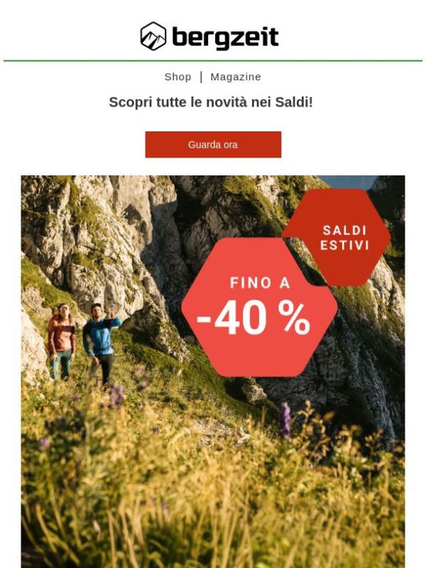 🔴 Saldi estivi su tutti i top brand!