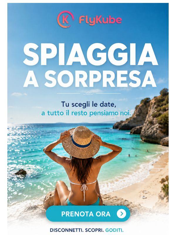 Spiaggia, sole e una sorpresa