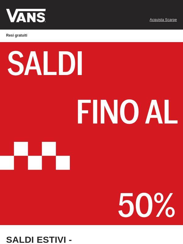 I saldi estivi sono iniziati: fino al 50% di sconto