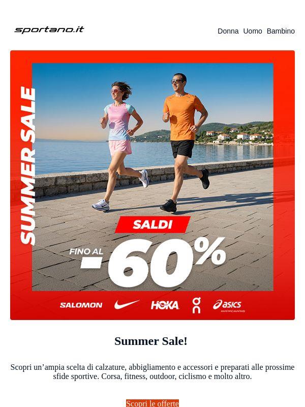 Saldi estivi ricchi di occasioni sportive!