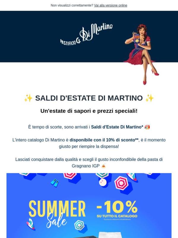-10% su tutto il catalogo Di Martino! 💥