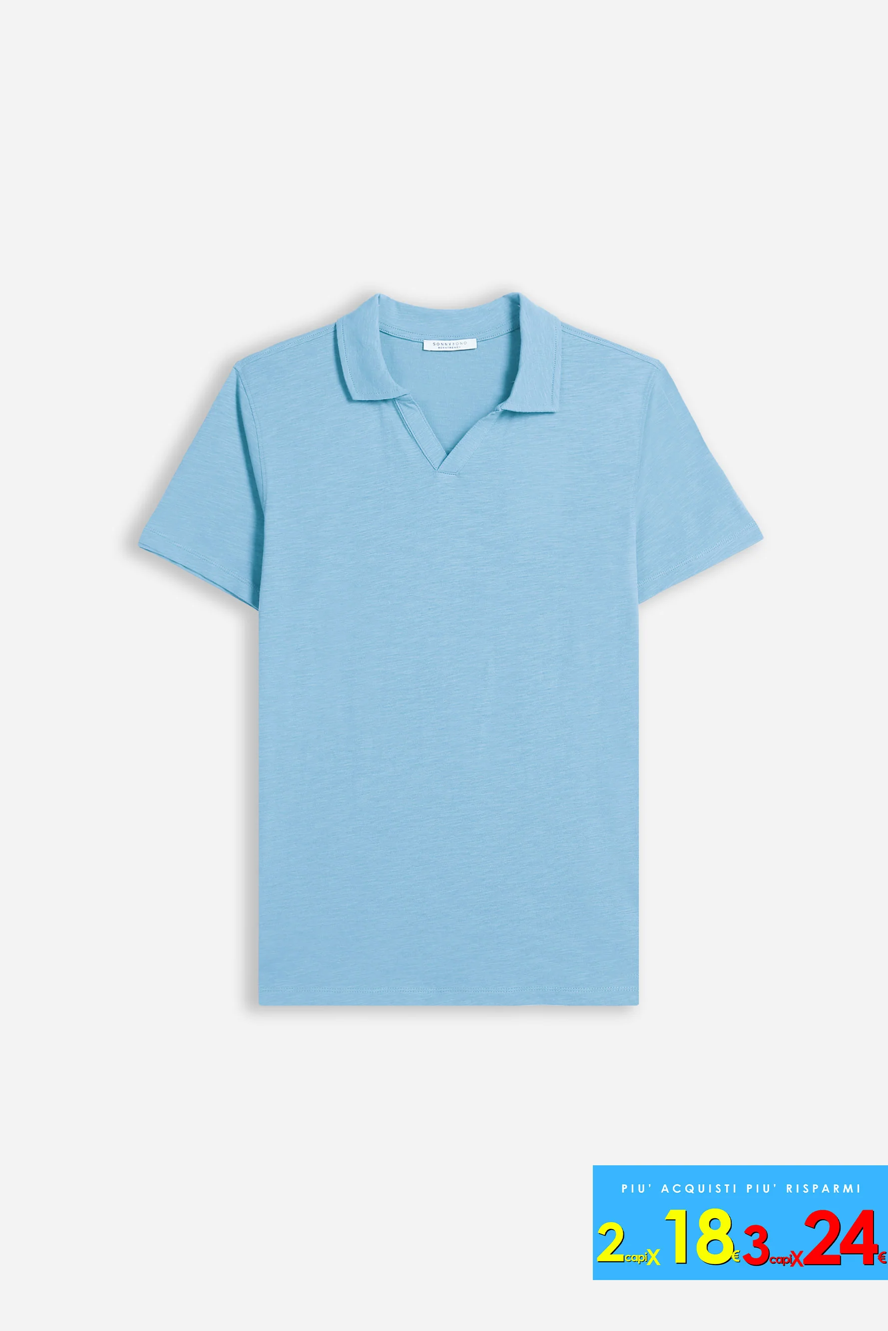 Image of POLO SLUB COLLO DERBY 