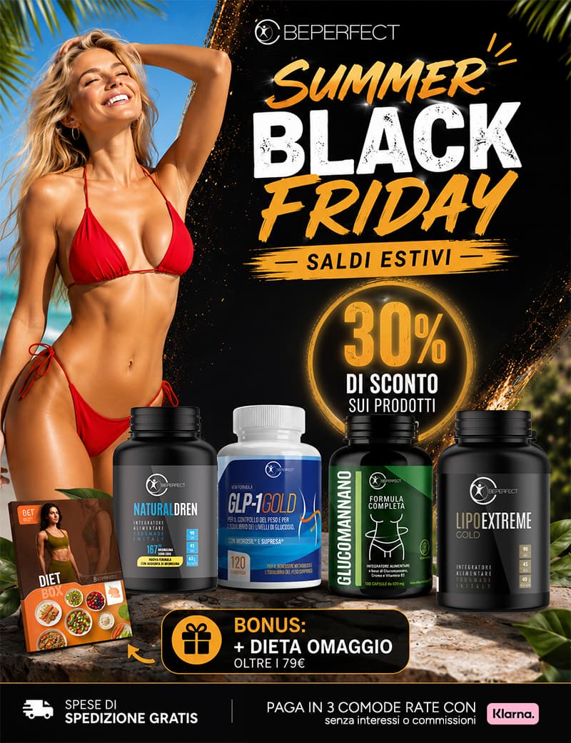 Promo summer black friday 30% di sconto