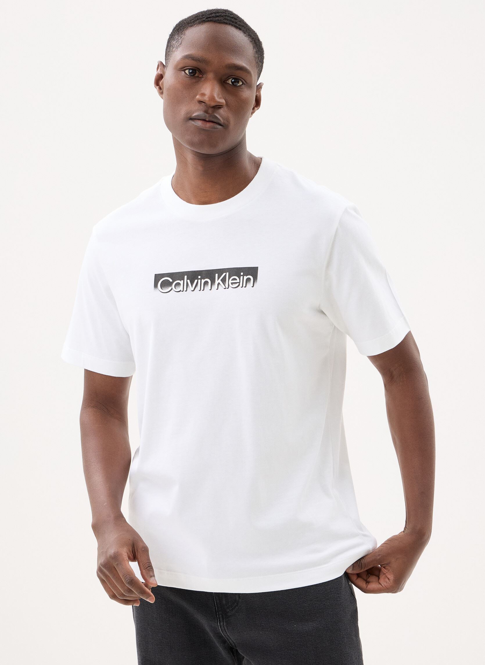 Calvin Klein Tee-shirts manches courtes 20S Eu Wholesale Spo LV04LF812 homme blanc