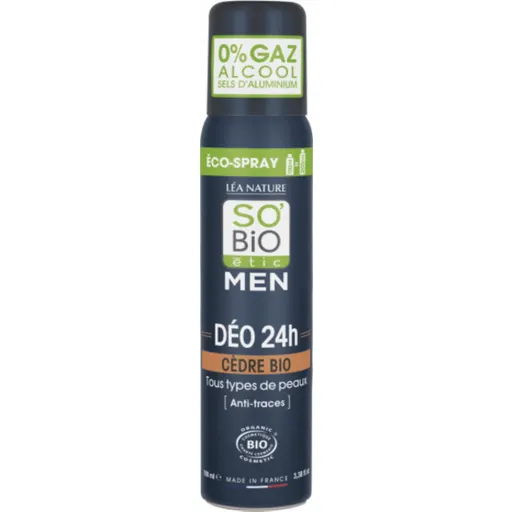 LÉA NATURE SO BiO étic MEN Deodorante Spray al Cedro