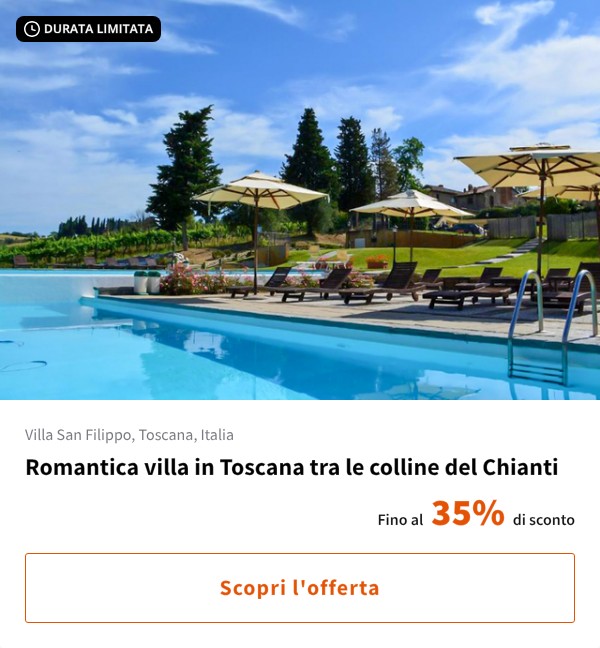 Romantica villa in Toscana tra le colline del Chianti