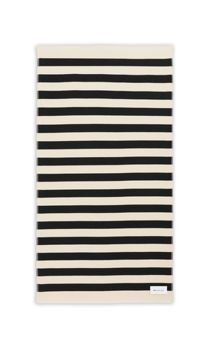 Striped beach towel