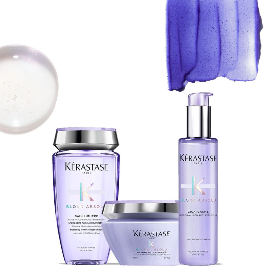 Il rituale Blond Absolu con texture sullo sfondo
