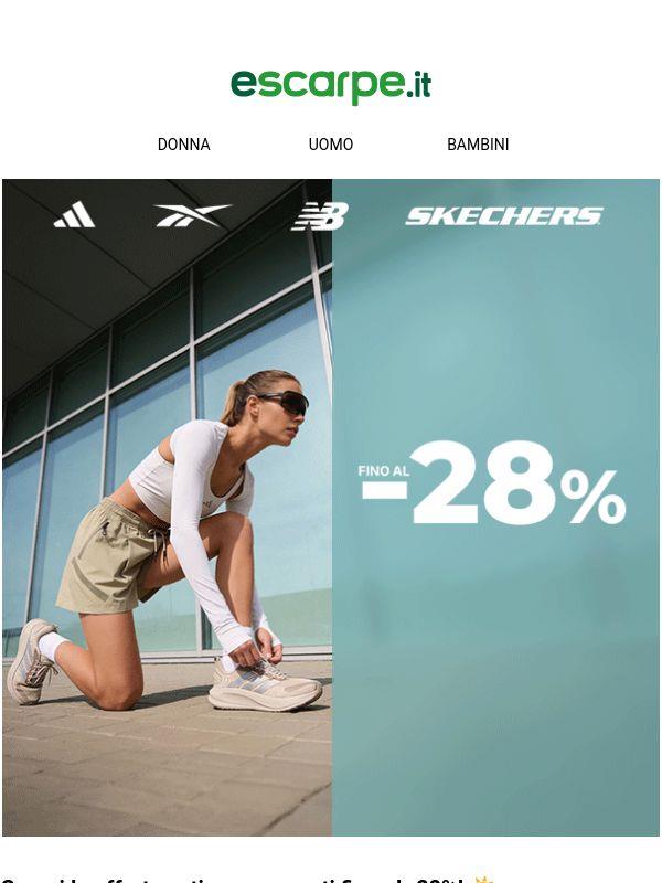 🏃‍ Mettiti in movimento e ottieni fino al -28% di sconto.