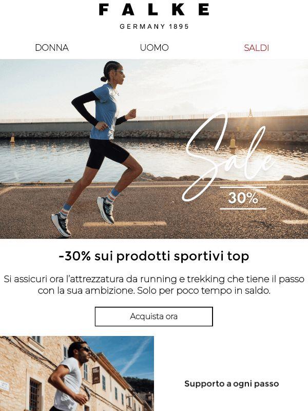 -30% sui calzini da running e trekking