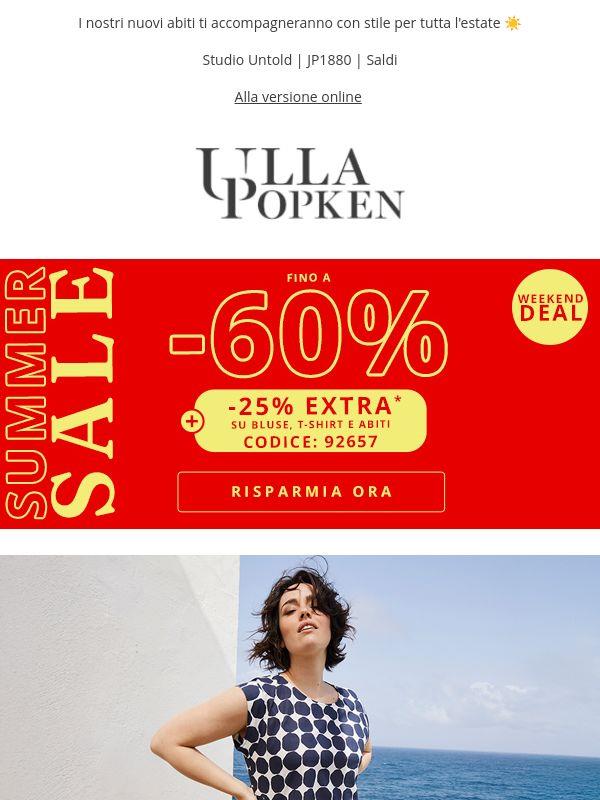Scopri nuovi abiti e risparmia fino al 60% + -25% EXTRA👗