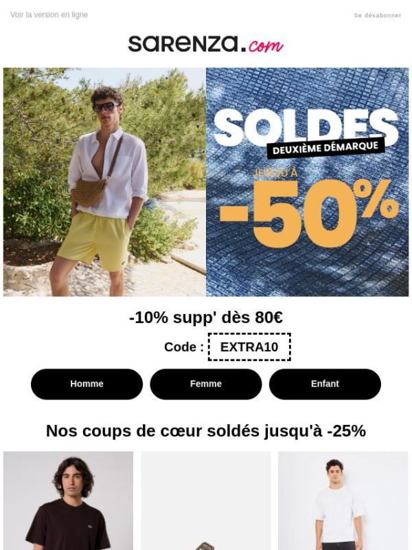 Jusqu'à -50% : nos plus belles trouvailles 😱