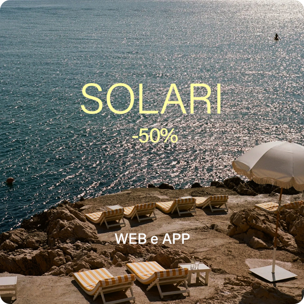 Solari con il 50% di sconto