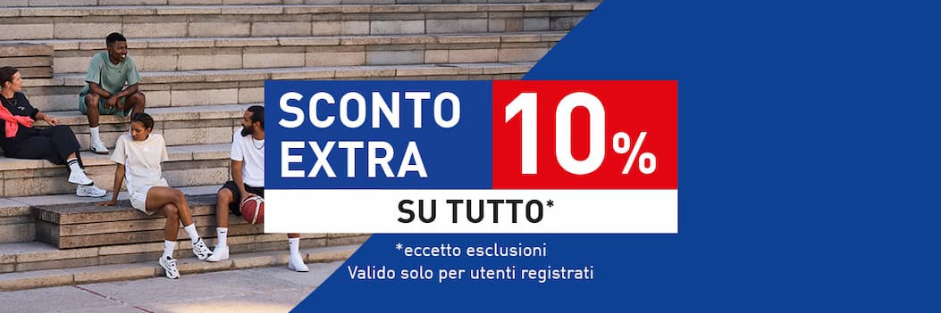 EXTRA 10% DI SCONTO
