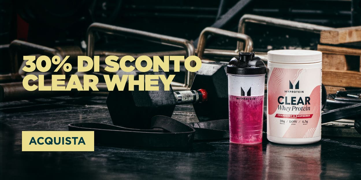 30% clear whey