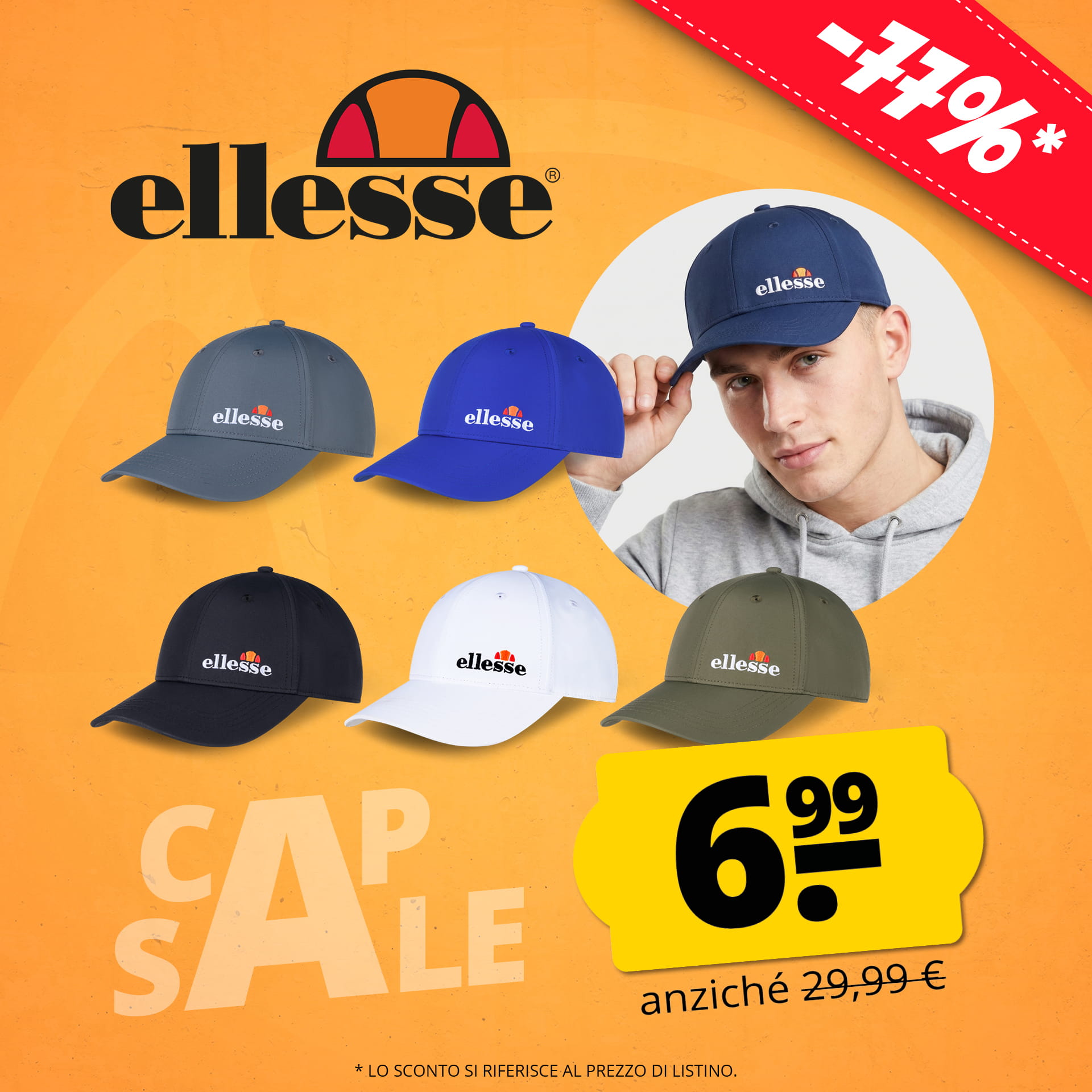 ellesse maller uomo cappellino