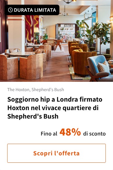 Soggiorno hip a Londra firmato Hoxton nel vivace quartiere di Shepherd's Bush