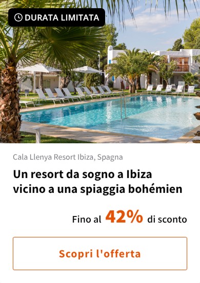 Un resort da sogno a Ibiza vicino a una spiaggia bohémien