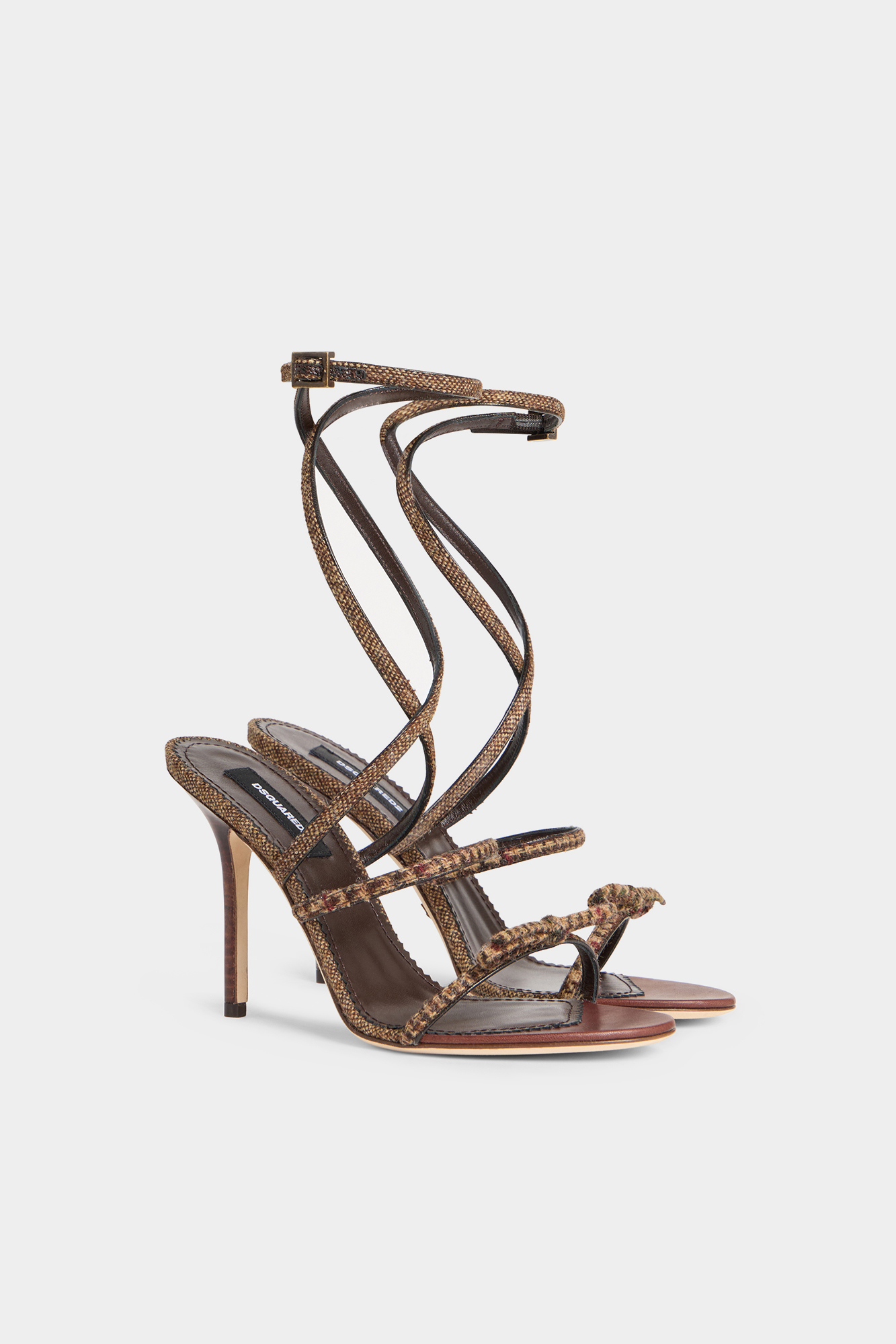 Classic Check Heeled Sandals