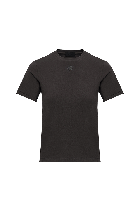 T-shirt in jersey di cotone con logo