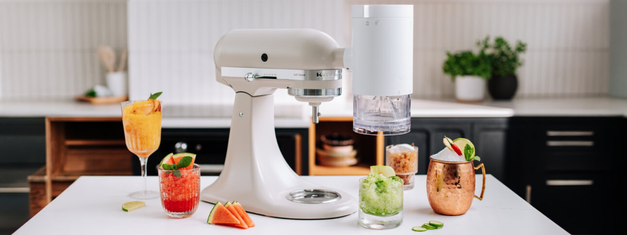 Stand mixer and attachment