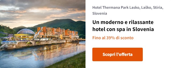 Un moderno e rilassante hotel con spa in Slovenia