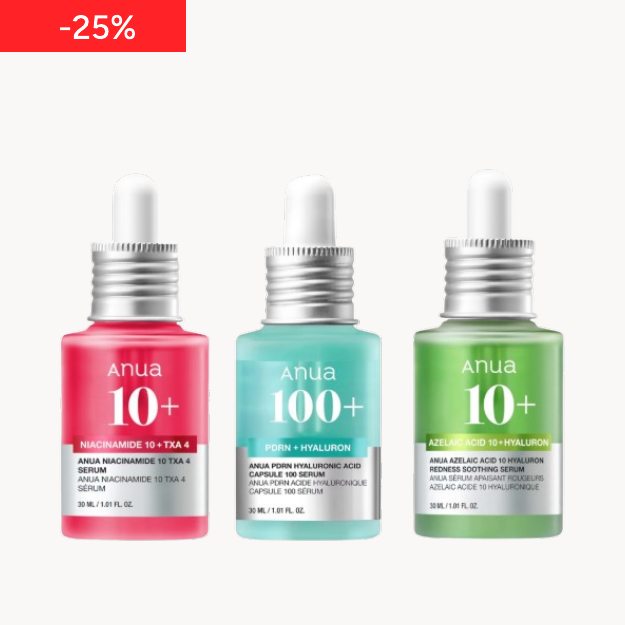Anua The Serum Trio Bundle