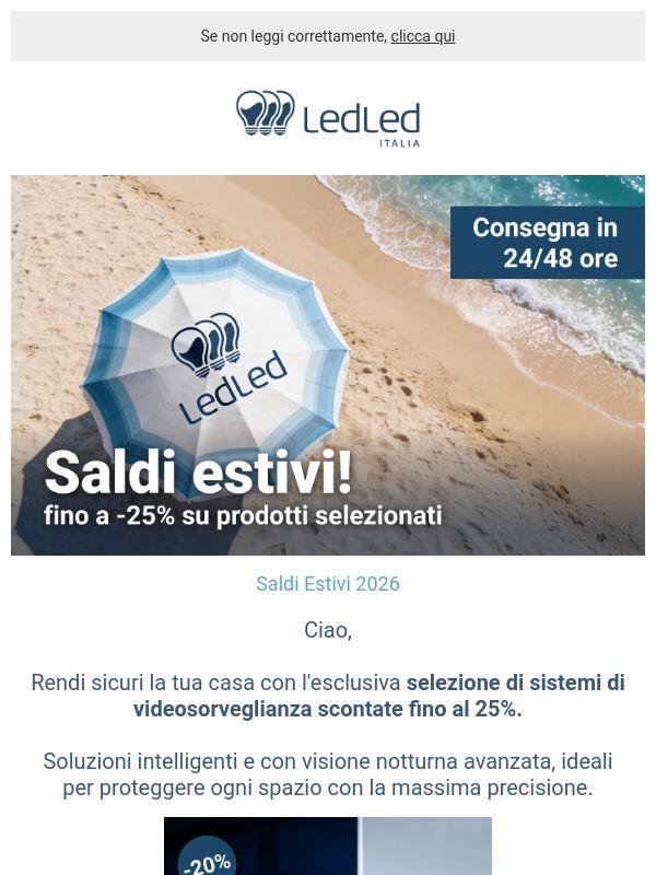 ! Spazi più sicuri – Fino al 25% di sconto su Sicurezza