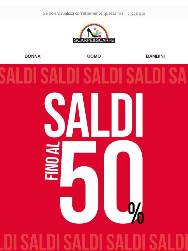 I ❤️ SALDI FINO AL 50%