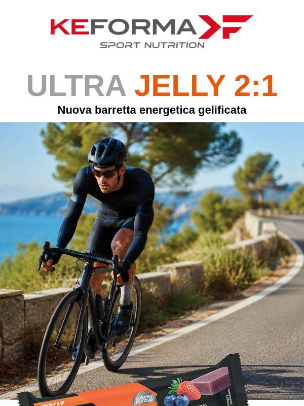 È arrivata Ultra Jelly 2:1, la nuova barretta KEFORMA.