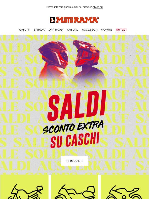 Sconto EXTRA sui CASCHI: è il momento 😏