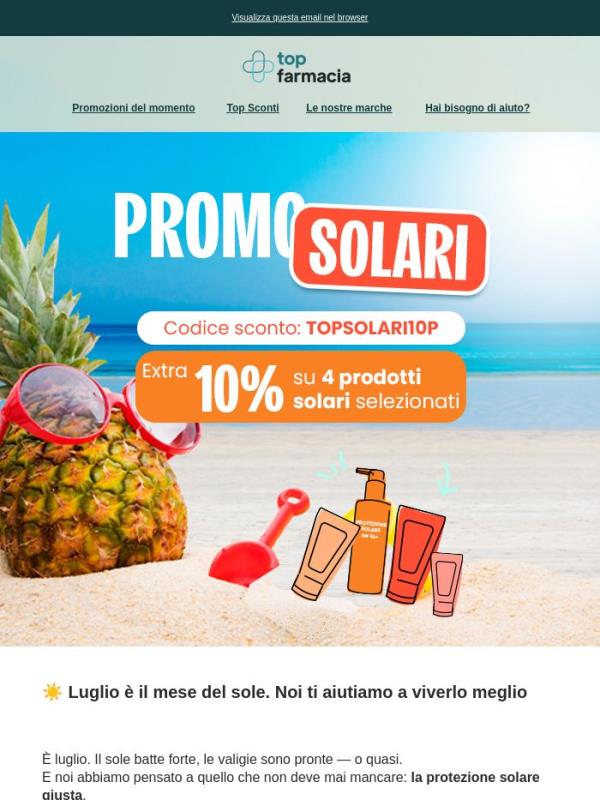 ☀️ Luglio è caldo, i prezzi meno