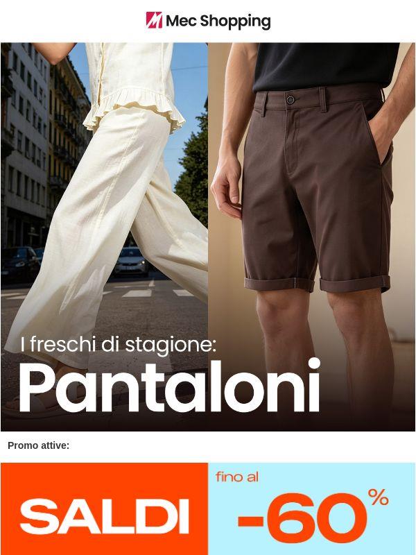 Pantaloni leggeri, estate assicurata ☀️