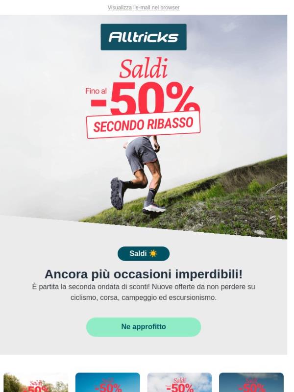 I saldi passano alla seconda fase degli sconti! 🔥