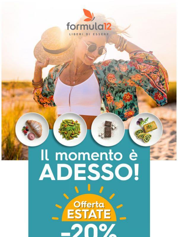 Ultimo giorno al -20%.