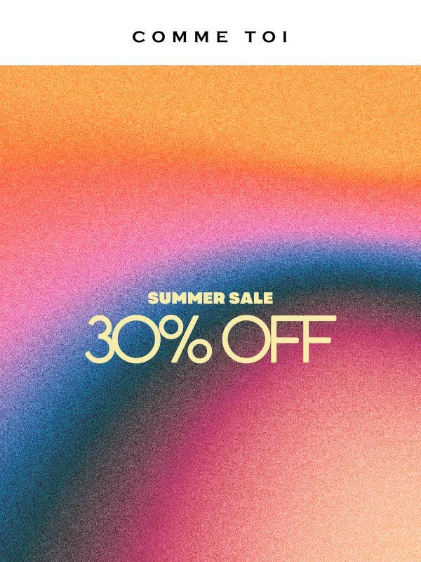30% OFF // I saldi continuano!