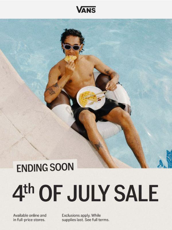 ENDING SOON: 4th of July Sale
