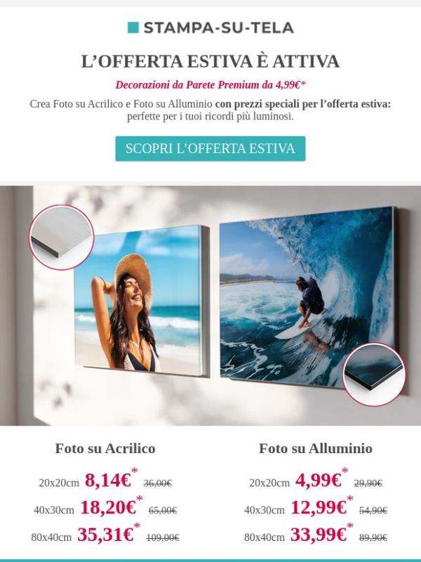 Offerte estive da non perdere: da soli 2,93€