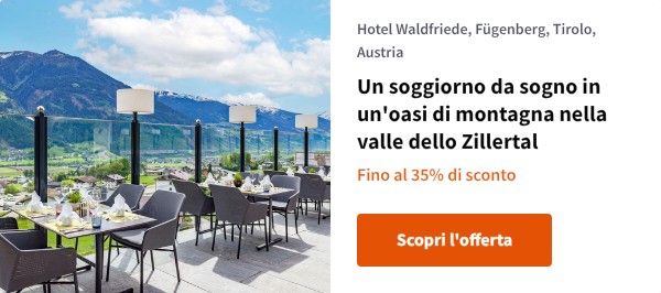 Un soggiorno da sogno in un'oasi di montagna nella valle dello Zillertal