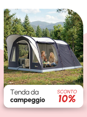 Tenda da campeggio a tunnel