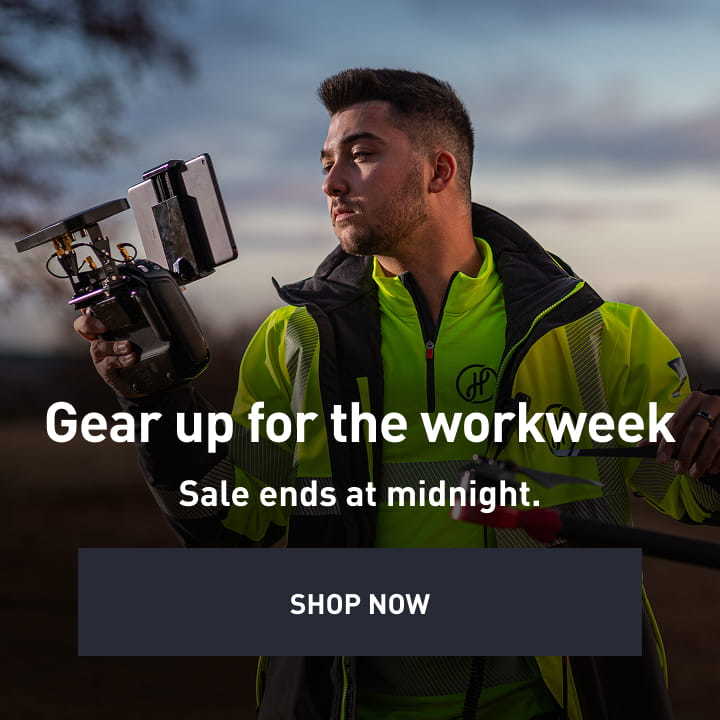 Gear up for the workwear. Sale ends at midnight. 