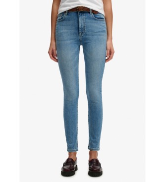 Jeans High Rise Skinny blu