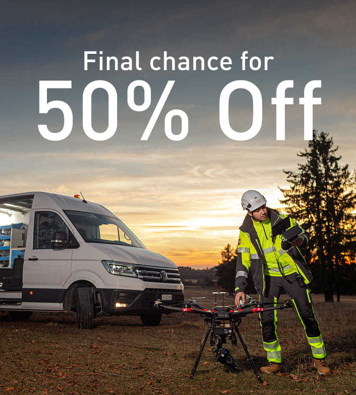 Final chance for 50% off 
